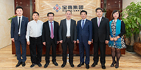 普寧市委副書記、代市長林鋼捷一行到訪寶鷹集團(tuán)